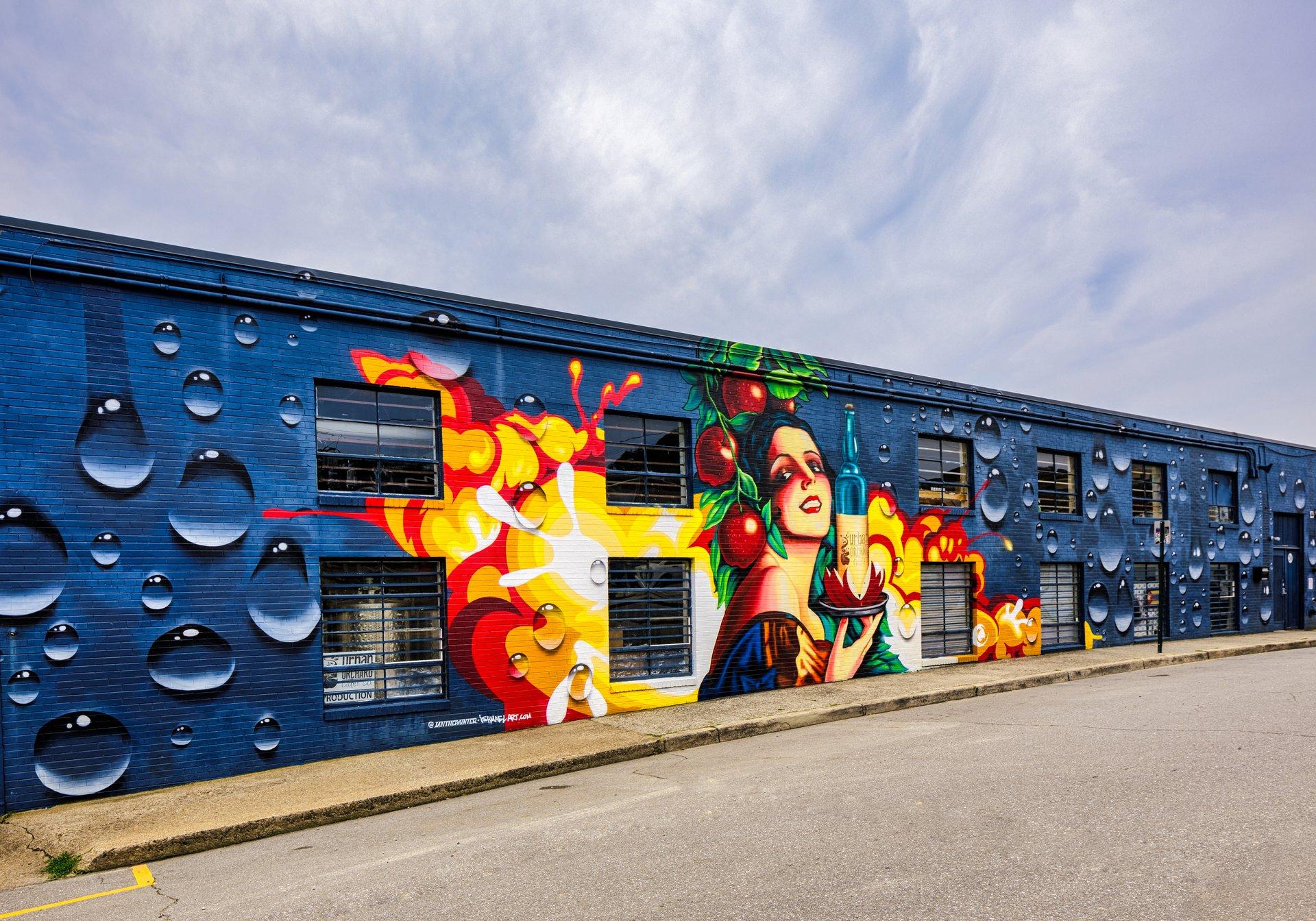 South Slope Mural on Urban Orchard Cider Company / Photo: Reggie Tidwell