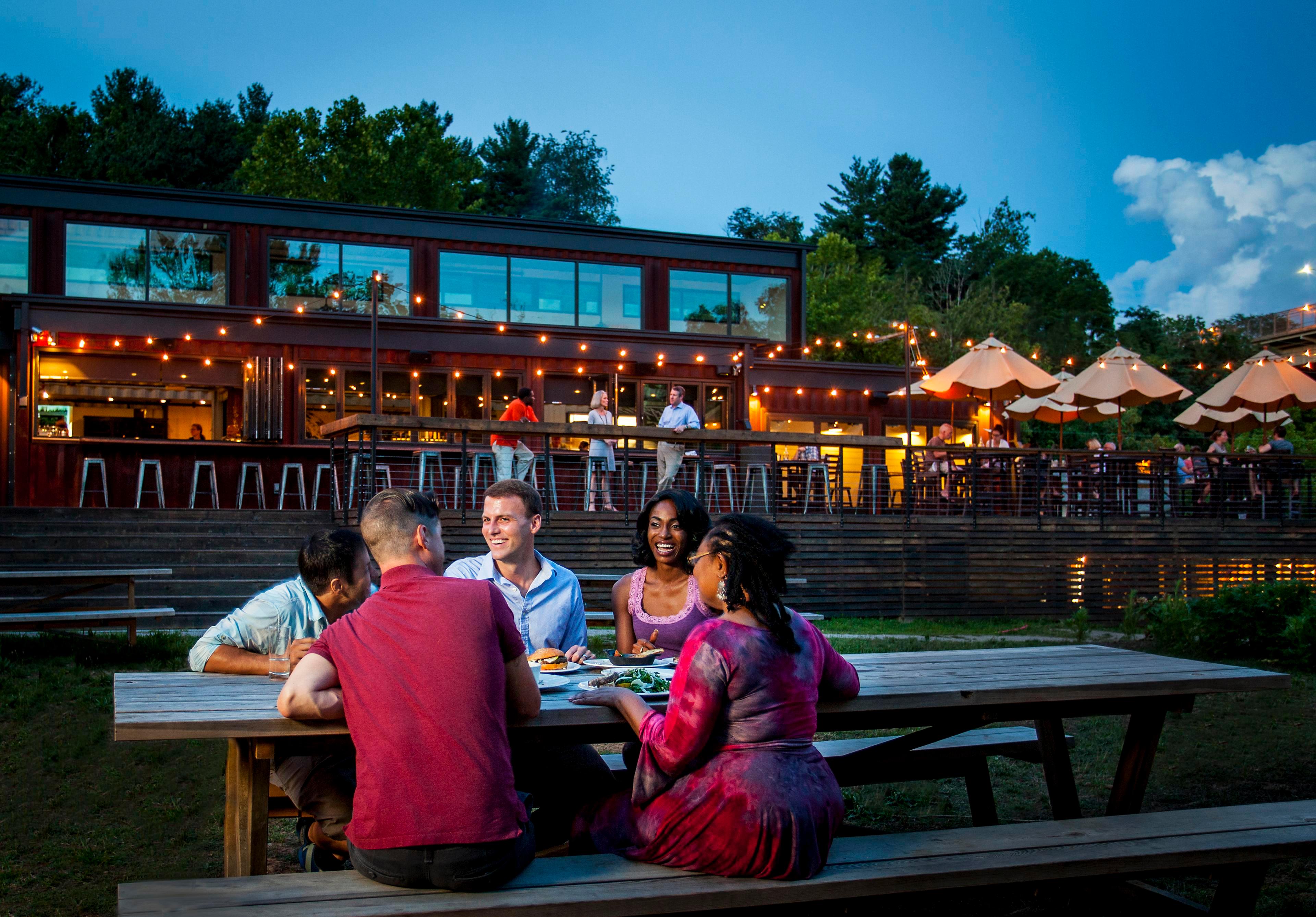 The Best Outdoor Dining Patios in Asheville