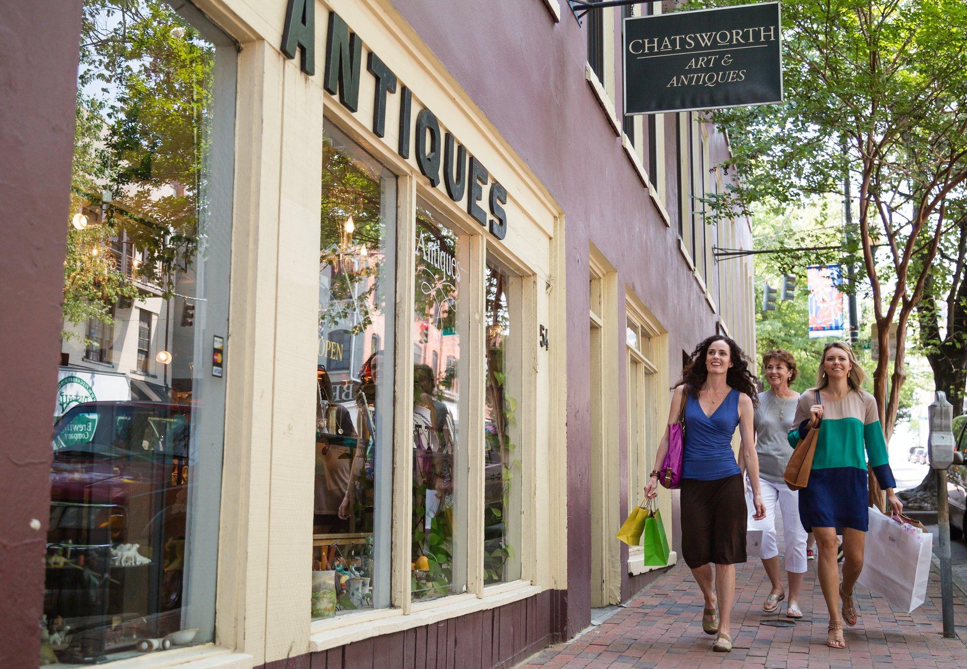 Antique shopping in Asheville / Photo: Jared Kay