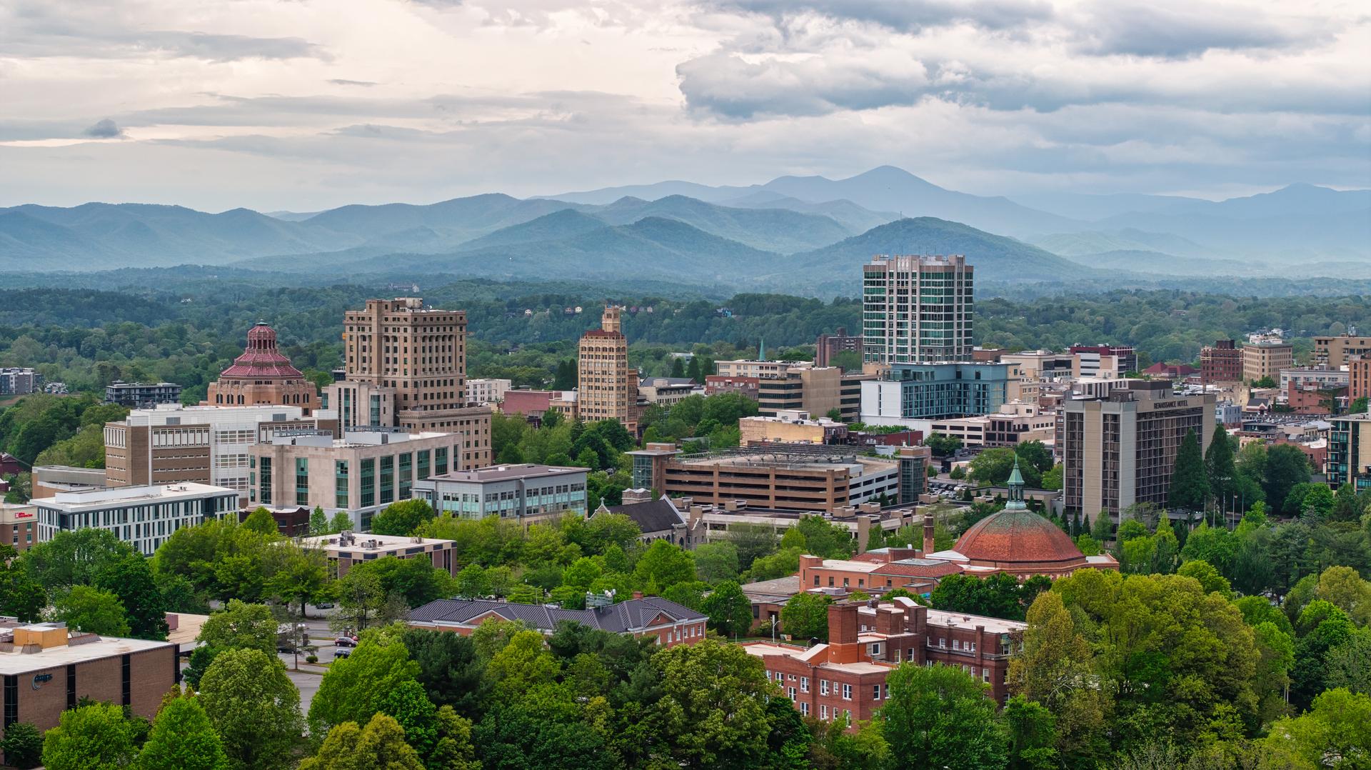 Downtown Asheville by Reggie Tidwell