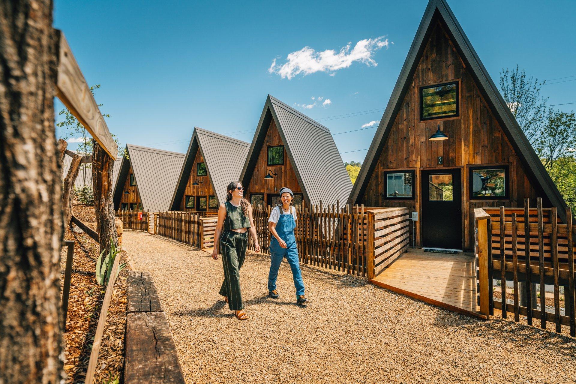 Wrong Way River Cabins / Photo: Outside Magazine