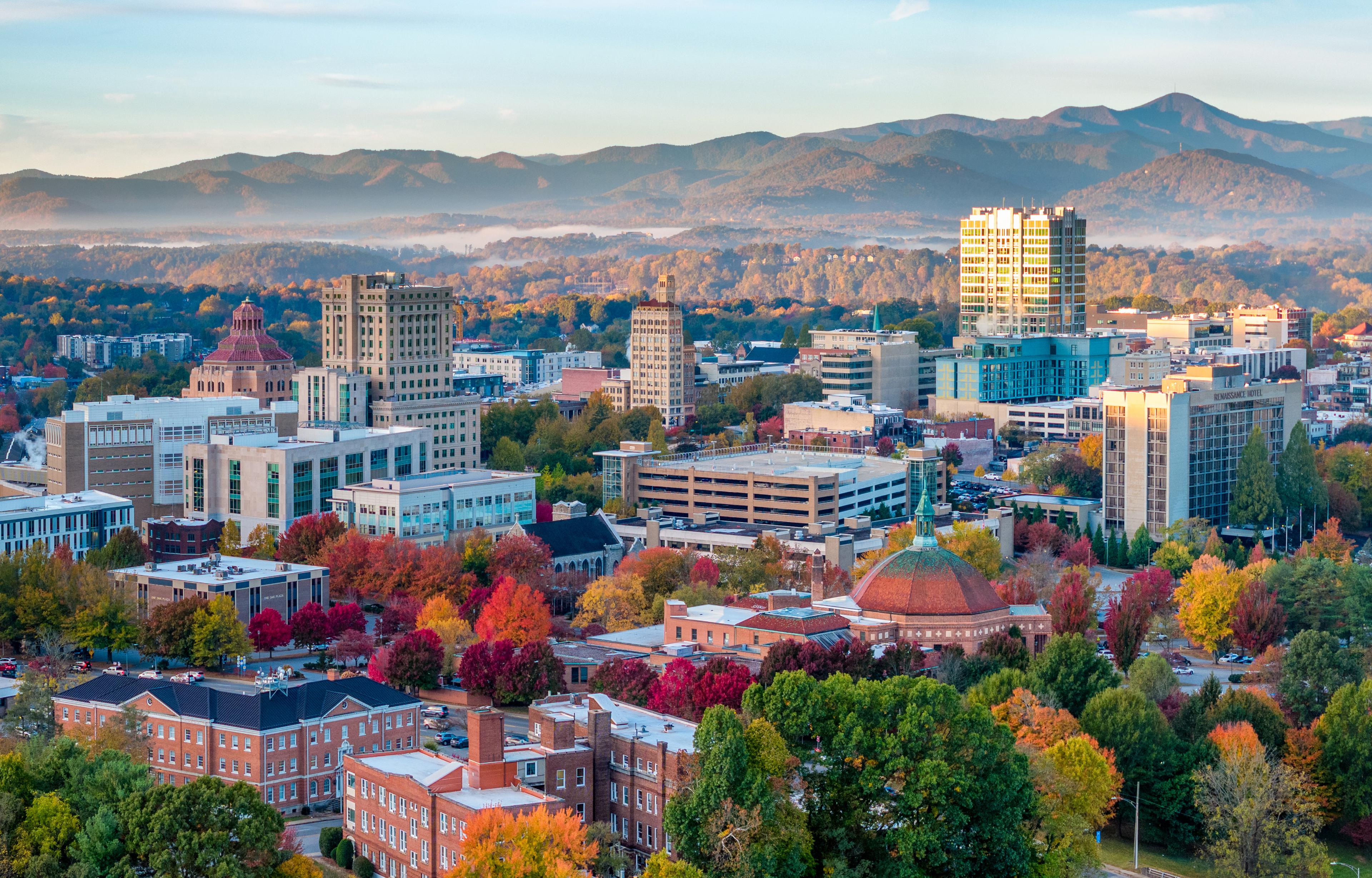 Downtown Asheville by Andre Daugherty