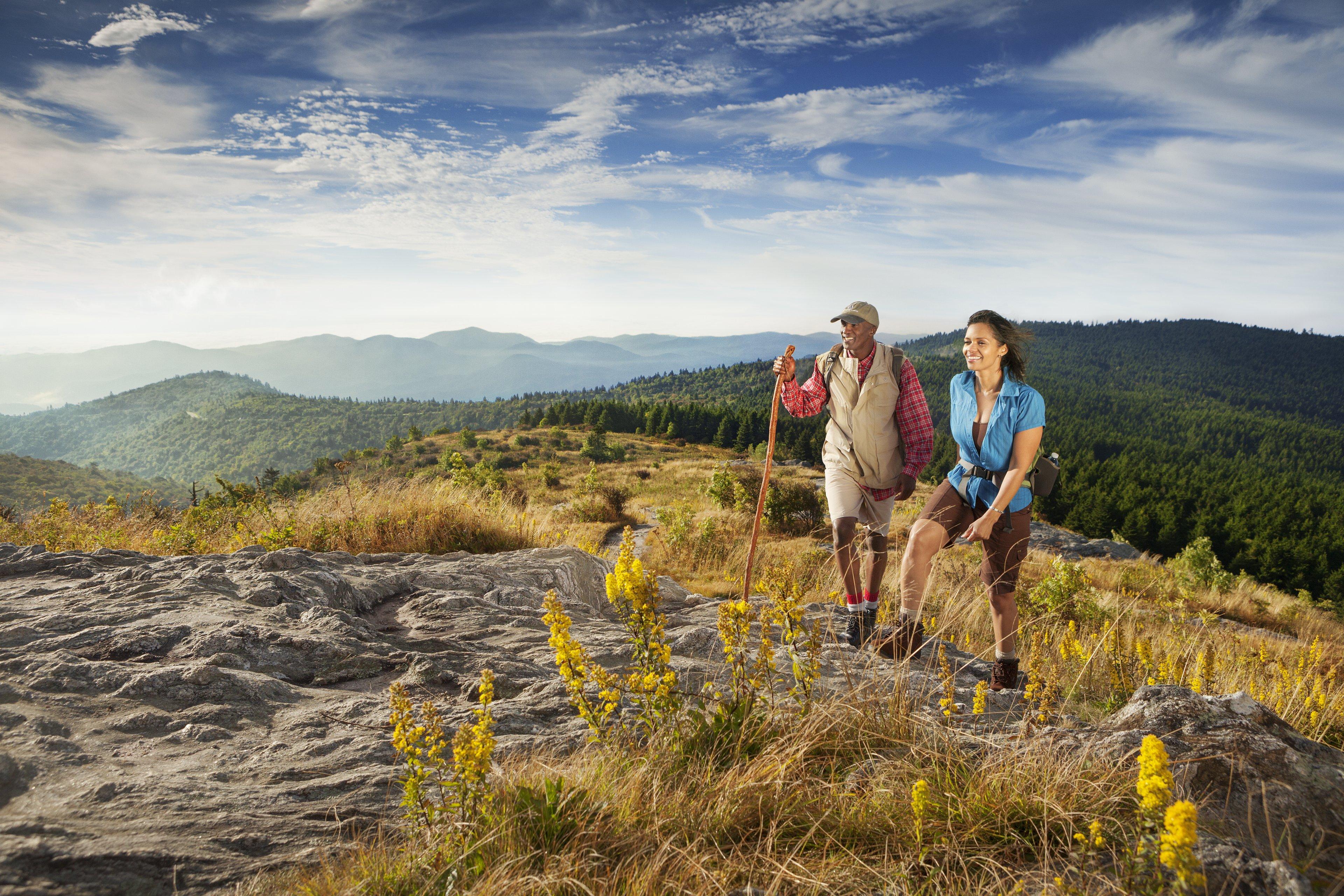 Hiking Black Balsam by Steven McBride