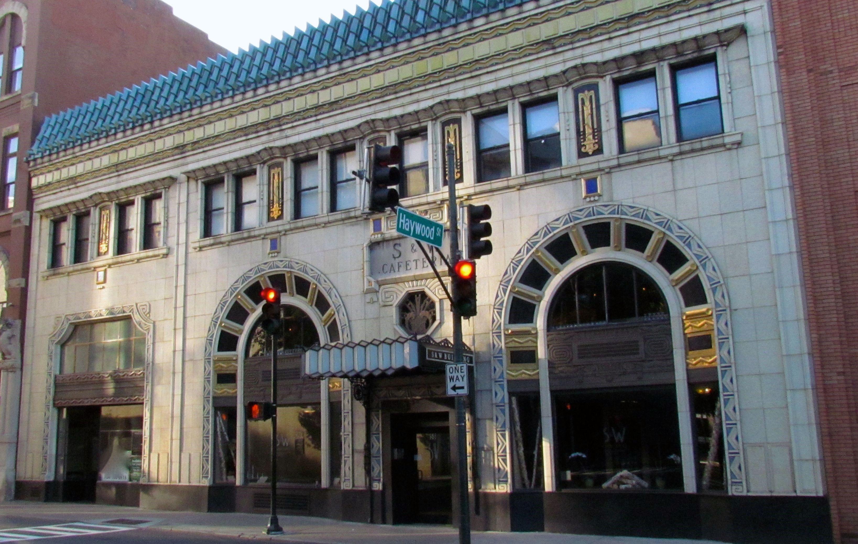 Asheville Urban Trail - Art Deco at S&W Building