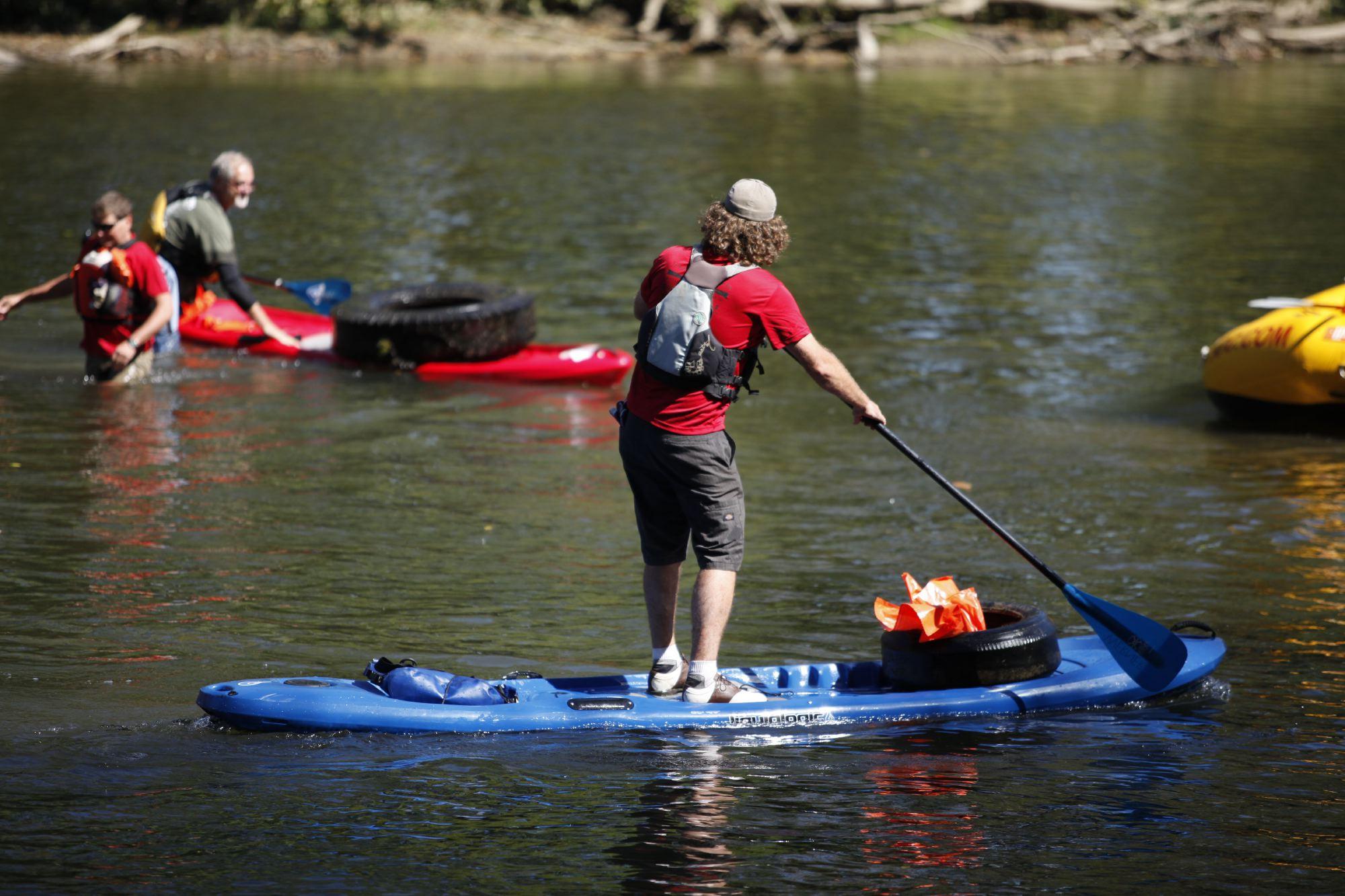 River cleanup