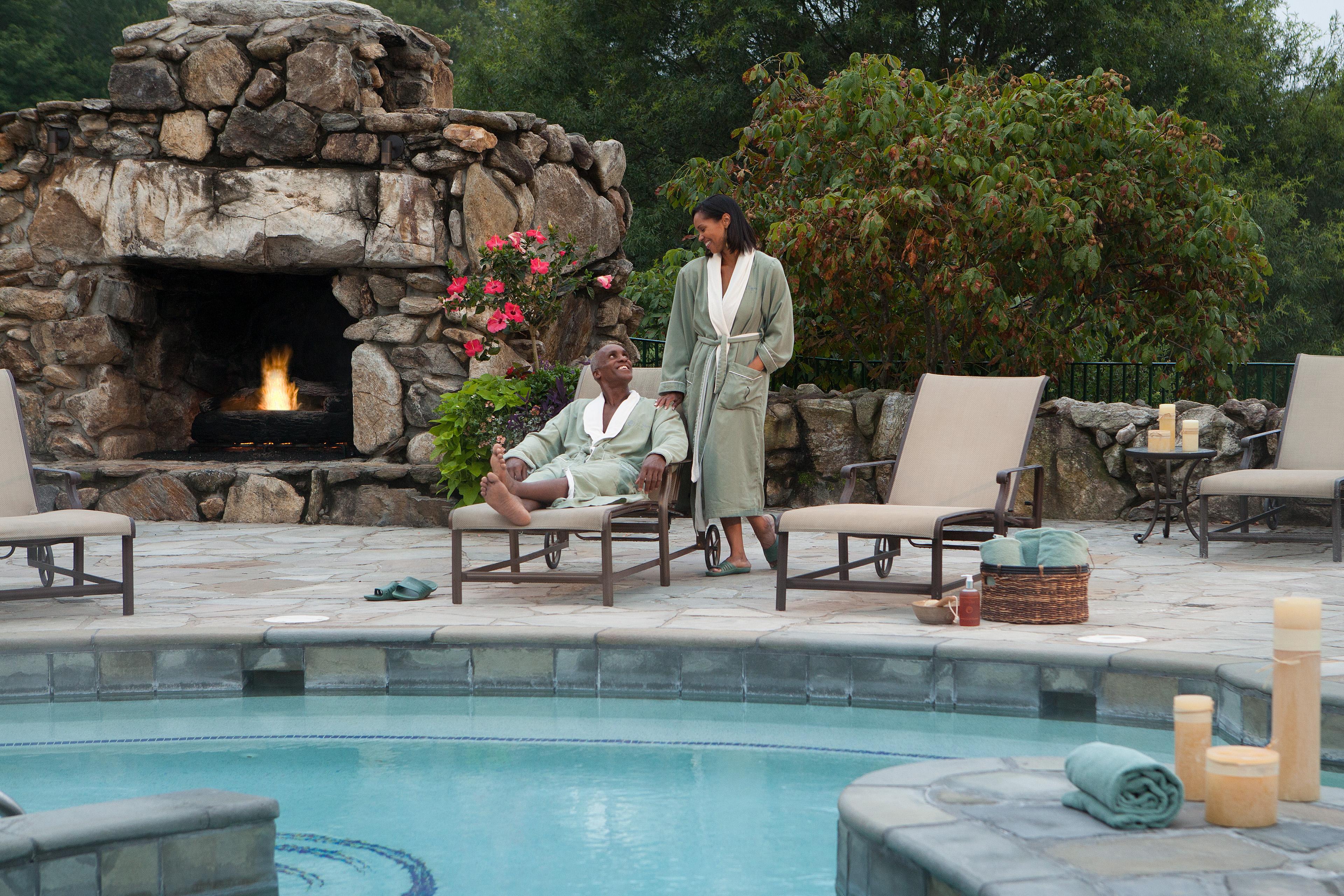 Spa Pool at the Omni Grove Park Inn