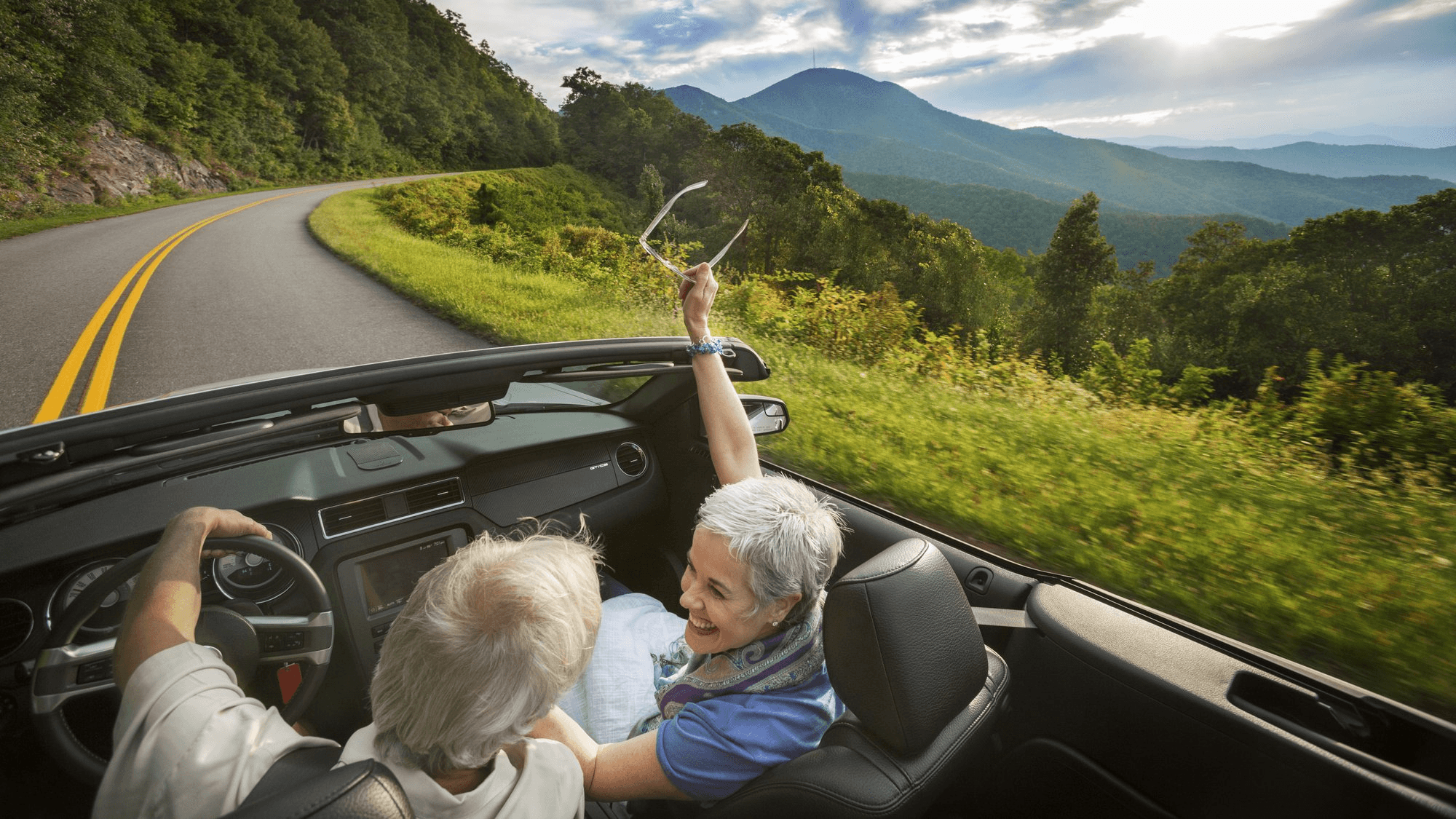 Driving on the Blue Ridge Parkway / Photo: Steven McBride