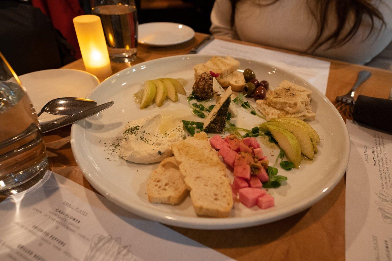 Plant's vegan cheese plate